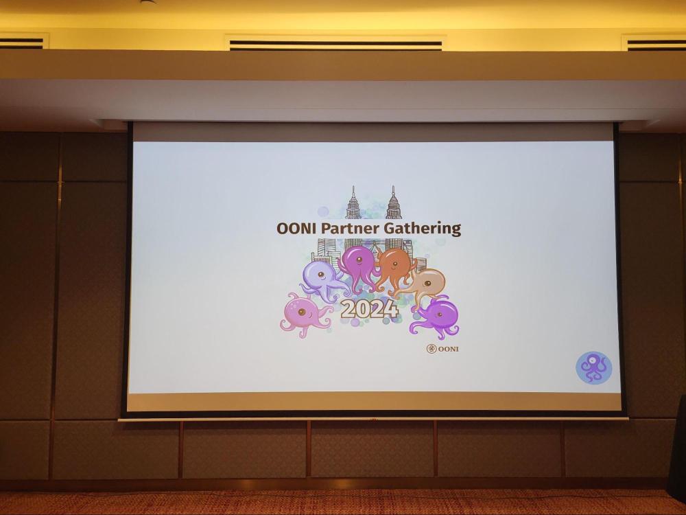 OONI Partner Gathering 2024 in Kuala Lumpur